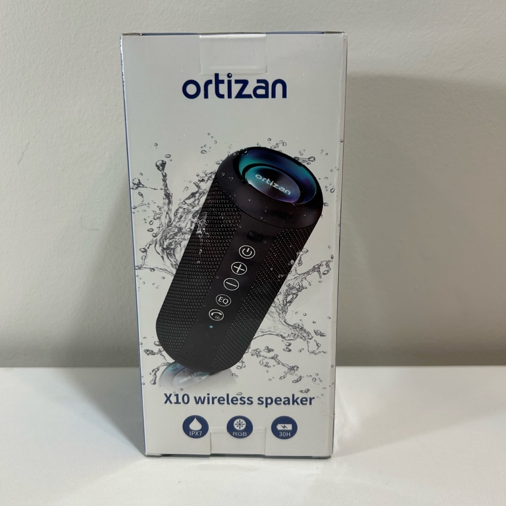 Ortizan X10 Portable Wireless Speaker - Black